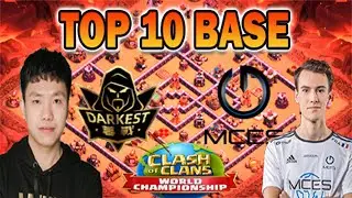 Top 10 TH14 World Championship Pre Qualifier Base with Link | MCES vs Darkest MuZhan Bases