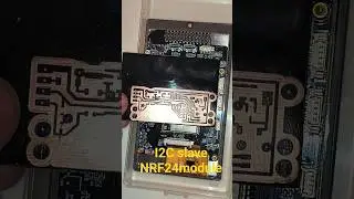 coprocessor board with NRF24 module for #jc4880p443  #esp32 p4