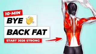 ➜ Women's Top 10 Back Fat Exercises 💪