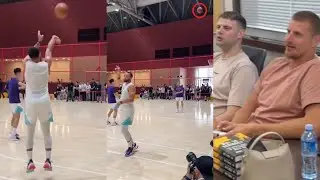 Steph Curry hits 34 threes in a row and instantly knew 35th miss! Jokic playing NBA 2K