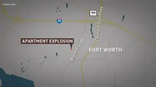 Man badly burned in a report of apartment explosion in Fort Worth