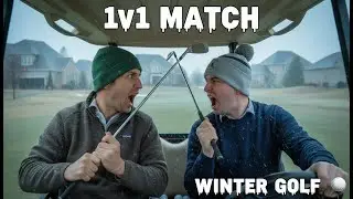 Winter Golf: 1v1 Match at Crystal Lake (Holes 7-12) 