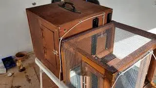 Como hacer Cajon de vuelo para palomos de Trabajo o Ladrones #Palomeando a tope Cortesia de Victor