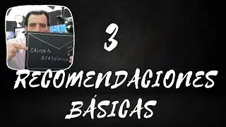 Recomendaciones básicas