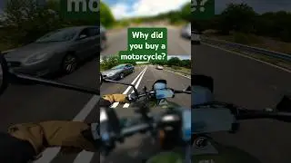 Why did you buy a motorcycle?🤔