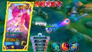 HOW STRONG IS THE NEW SEASON 38 NOVARIA! BEST BUILD & EMBLEM FOR NOVARIA 2025 | MOBILE LEGENDS