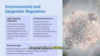 Регуляция цветочной меристемы: схема формирования цветка (10 минут)