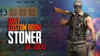 PUBG MOBILE LIVE 🔴 | CUSTOM ROOM DAILY CUSTOM ROOM FREE ENTRY
