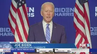 Election 2020: Biden Expresses Optimism In Result