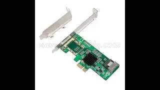 PCIe x4 to 4 Ports SAS SATA RAID Controller Card