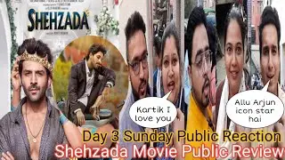 Shehzada Movie Public Review Day 3 Sunday Public Reaction | Kartik Aryan | Kriti Sanon Paresh Rawal