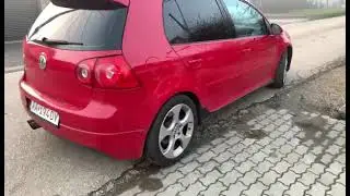 VW Golf GTI Mk5 resonator delete ... DSG farts
