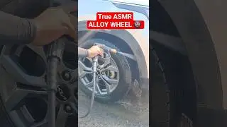 True ASMR Alloy Wheel 🛞 Cleaning #car #ytshorts #viral #asmr #yt #foryou #funny #whatsapp #india
