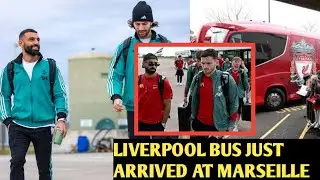 ✅Liverpool Arrive in France Ahead of Marseille Champions League Clash🔥