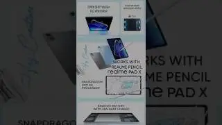 Realme Pad X with Realme Pencil unboxing and connecting @NMdeomS
