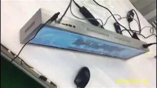 Single / Dual sides daylight readable bar LCD display advertising player