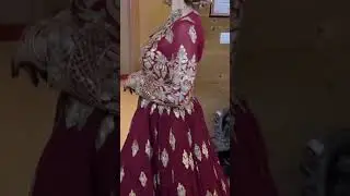 Marron lehnga choli design | Best design | Beautiful lehnga choli | #lehnga #croptop #choli #shorts