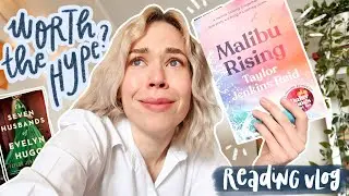 reading Malibu Rising 😱 & Evelyn Hugo: a Taylor Jenkins READathon 😉