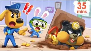 Super Cape Man   Police Cartoon   Sheriff Labrador   Cartoons   Cartoon for Kids  SmartToons