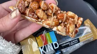 Honest Review Kind Bar Caramel Almond Sea Salt Nut Bar