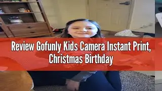 Review Gofunly Kids Camera Instant Print, Christmas Birthday Gifts for Girls and Boys, Kids Camera 1