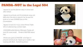 Series 7 Episode 12b Panda's ACTUAL 504 Meeting and Accommodations