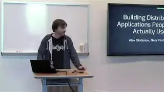 Alexander Skidanov on UX in Blockchain Applications | UC Berkeley