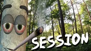 Smoke Session im Wald | 4K