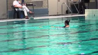 Solo master Thirza synchroonzwemmen
