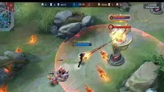 Gusion gameplay 1versus1 🔥☠️