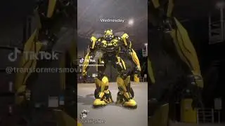Bumblebee bailando hoy me puse linda para verte. #transformers #bumblebee  #riseofthebeast
