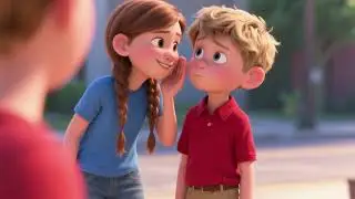 Mia, Tom and the Little Bird 🐦🌿 | Kids Story About Helping and Respect