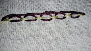 Looped Running Stitch Tutorial | Hand Embroidery for Beginners@embroideryexplorers