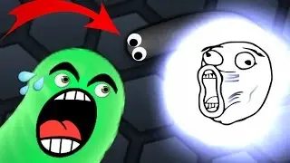 Slither io Epic Ninja Snake Invisible Trolling Biggest Snake In Slitherio! Slitherio Funny Moments