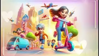 Kick Scooter Fun Song: Ride, Glide, and Sing Along!