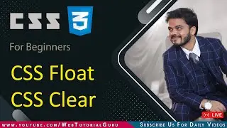 🔴 19. CSS Float and CSS Clear | Live HTML CSS Class in Hindi | #html #htmlcss #htmlcsswebinar