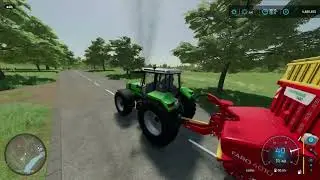 Farming Simulator 22 Gameplay #fs22 #farming #farmsimulation #farmingsimulator22  @Onemanempire_17