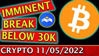 Bitcoin & MBOX Price Prediction (IMMINENT BREAK BELOW 30K)