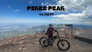 Riding Pikes Peak via The Barr Trail!