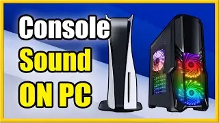 Как получить звук PS5 или XBOX на ПК с помощью той же гарнитуры (все 4 метода)