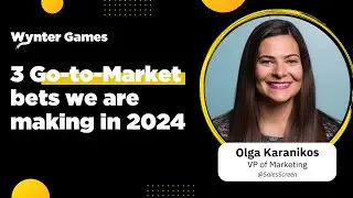 3 Go-to-Market bets we are making this year - Olga Karanikos (VP Marketing at SalesScreen)