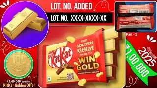 ₹1,00,000 Gold Vouchers On Nestle Kitkat Offer! 
