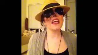 Female Michael Jackson Impersonator, Lip Sync, Man In The Mirror, Music Video, MJO