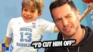 What If JJ Redick's OWN SON Picks UNC Over Duke?!