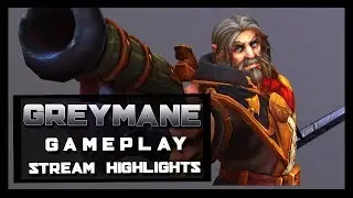 Greymane Gameplay 2017 - Hots Stream Highlight