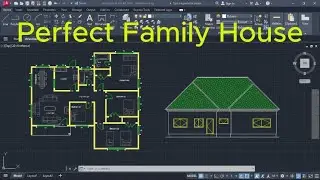 Rear Elevation in AutoCAD | Step‑by‑Step Architectural Tutorial