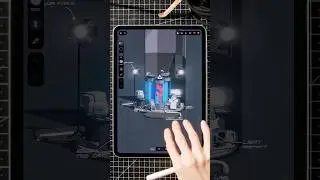 Добро пожаловать в лабораторию пластики! #ipadart #feather3d #3dcg