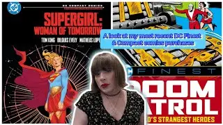My dc finest/ compact comics haul #haul #dccomics