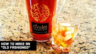 How to Make an Old Fashioned with Rivulet Artisan Pecan Liqueur #MixologyMondays