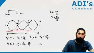 Nodes and Antinodes | Wave | Physics Class 11 | CBSE and PUC - ADIs Classes |